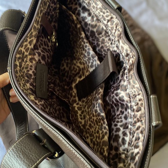 Leather large handbag/lap top bag - Picture 5 of 7